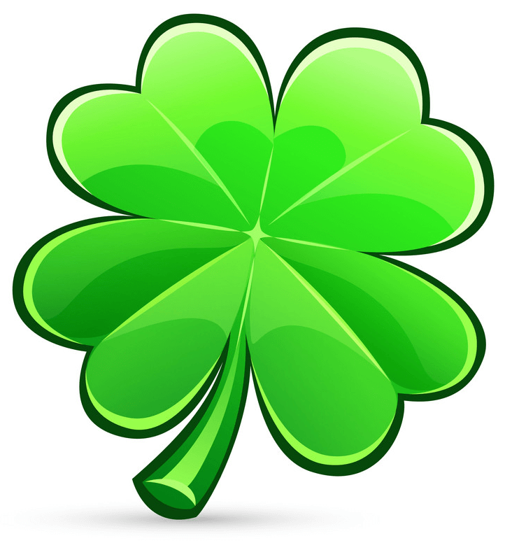 Detail Four Leaf Clover Images Clip Art Nomer 50