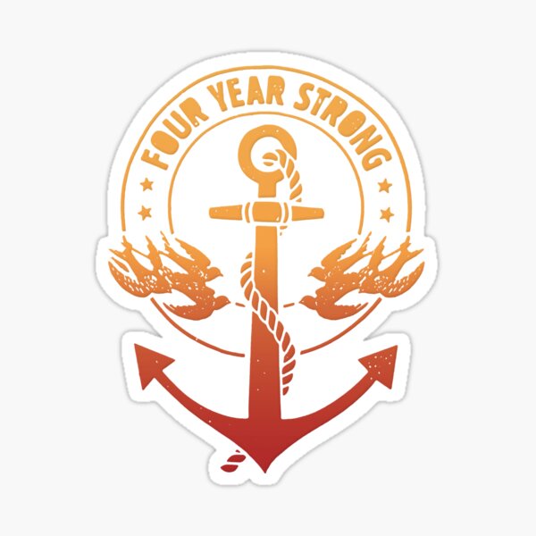 Detail Four Year Strong Logo Nomer 11