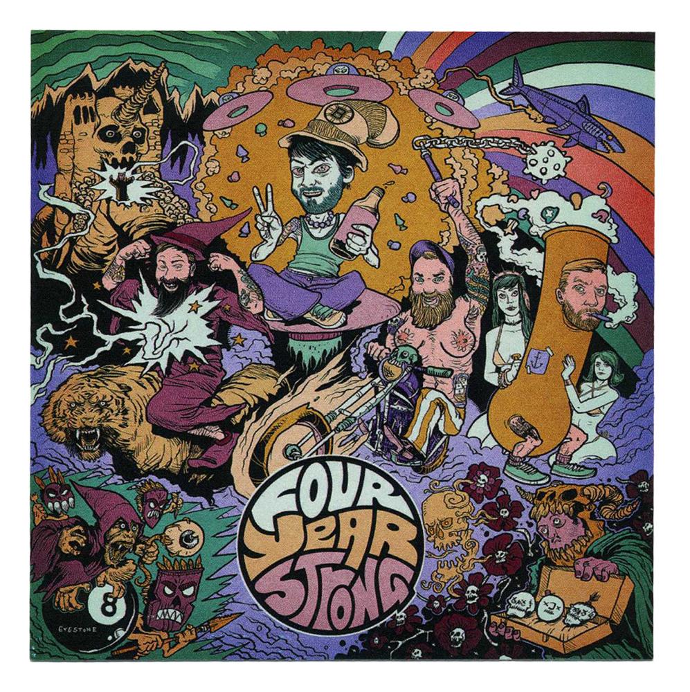 Detail Four Year Strong Logo Nomer 25