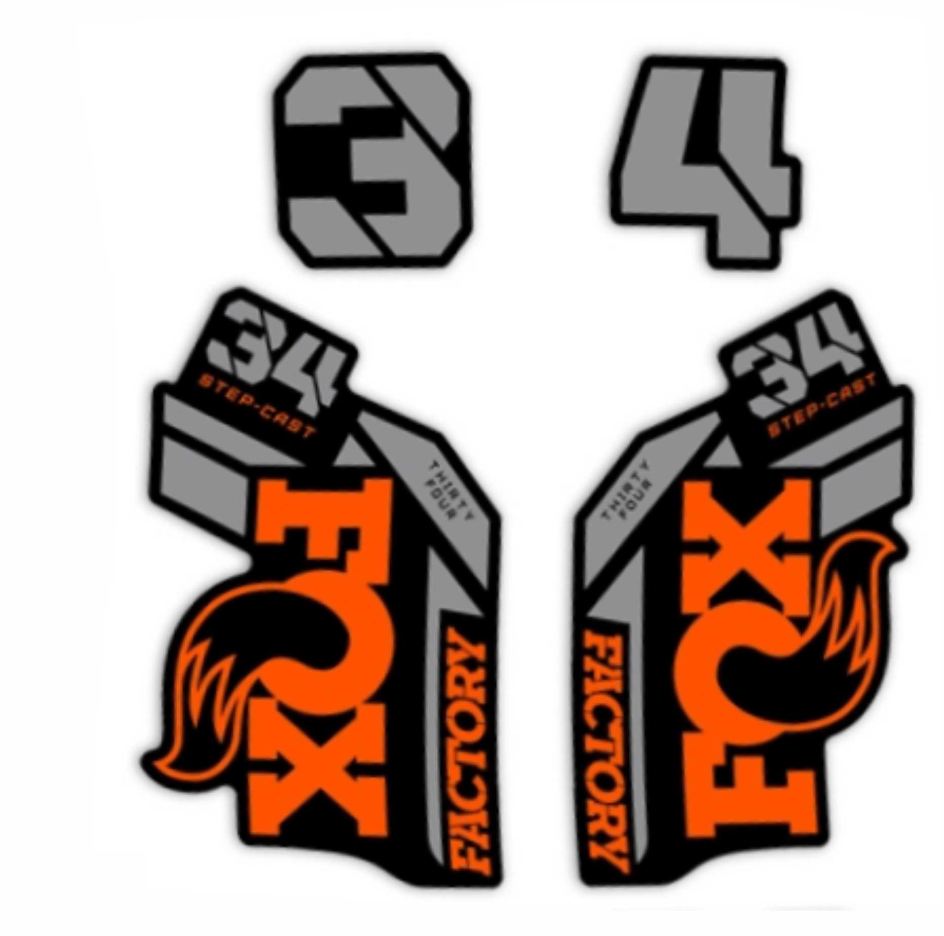 Detail Fox 34 Fork Stickers Nomer 3