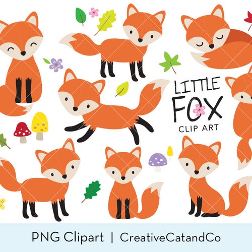 Detail Fox Animal Clipart Nomer 20