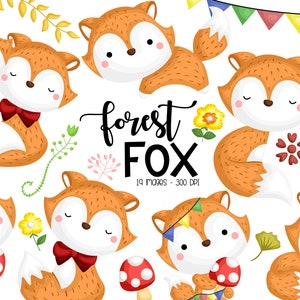 Detail Fox Animal Clipart Nomer 45