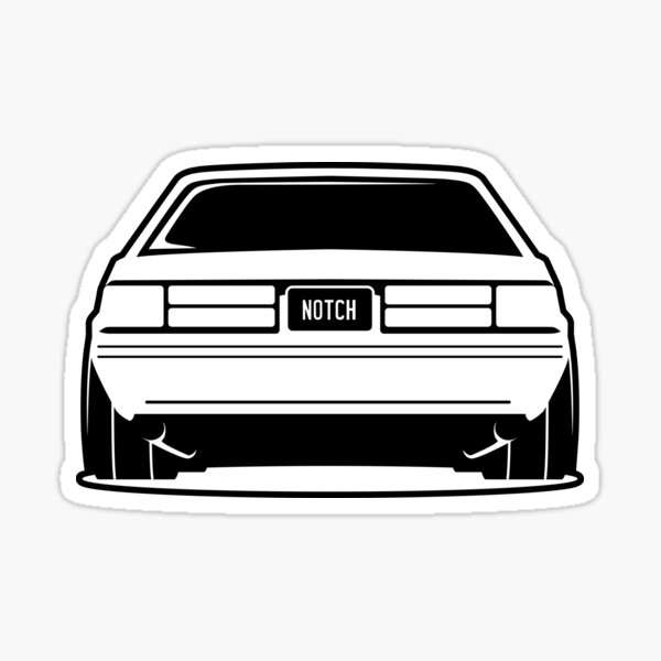 Detail Fox Body Mustang Silhouette Nomer 7