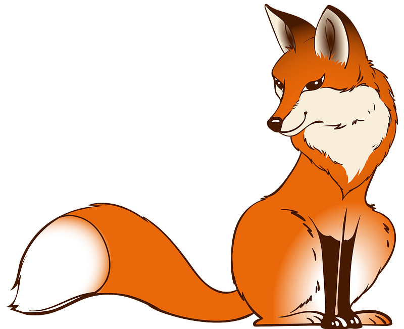 Detail Fox Clipart Nomer 21