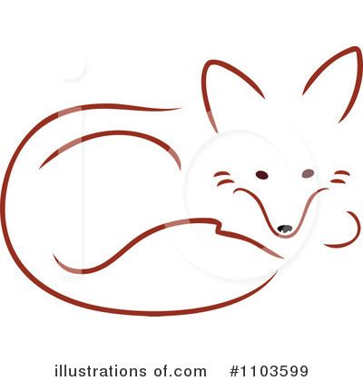 Detail Fox Clipart Black And White Nomer 39