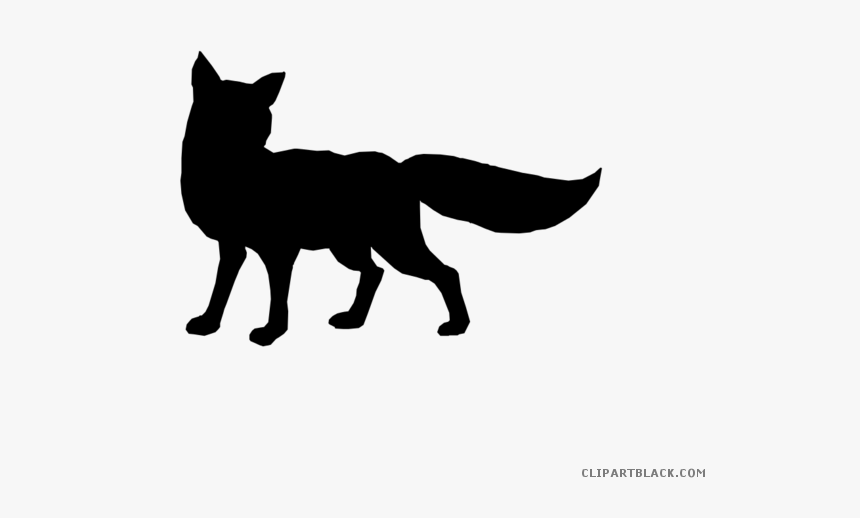 Detail Fox Clipart Black And White Nomer 42