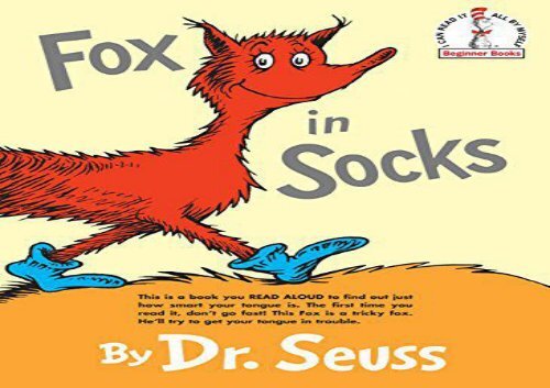 Detail Fox In Socks Pdf Download Free Nomer 7