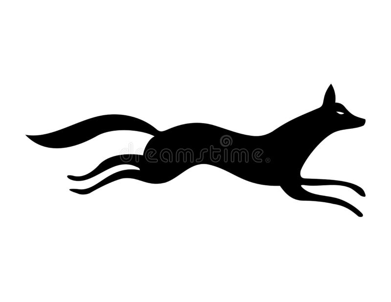 Detail Fox Silhouette Clip Art Nomer 19