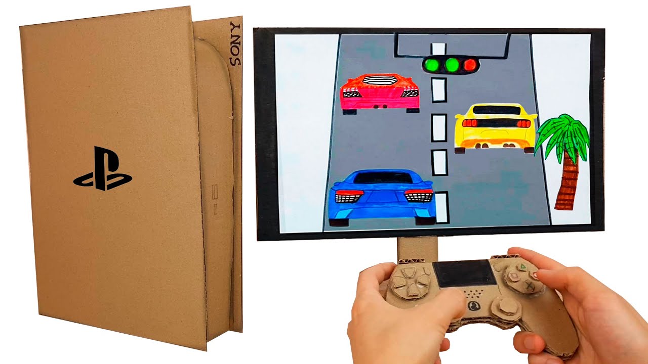 Detail Cardboard Game Controller Nomer 7