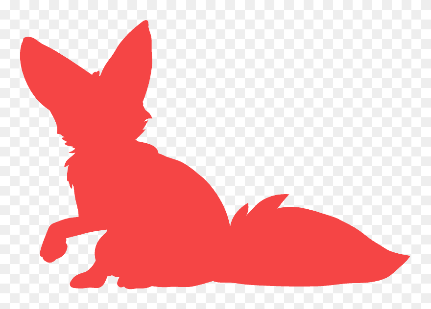 Detail Fox Silhouette Clip Art Nomer 40