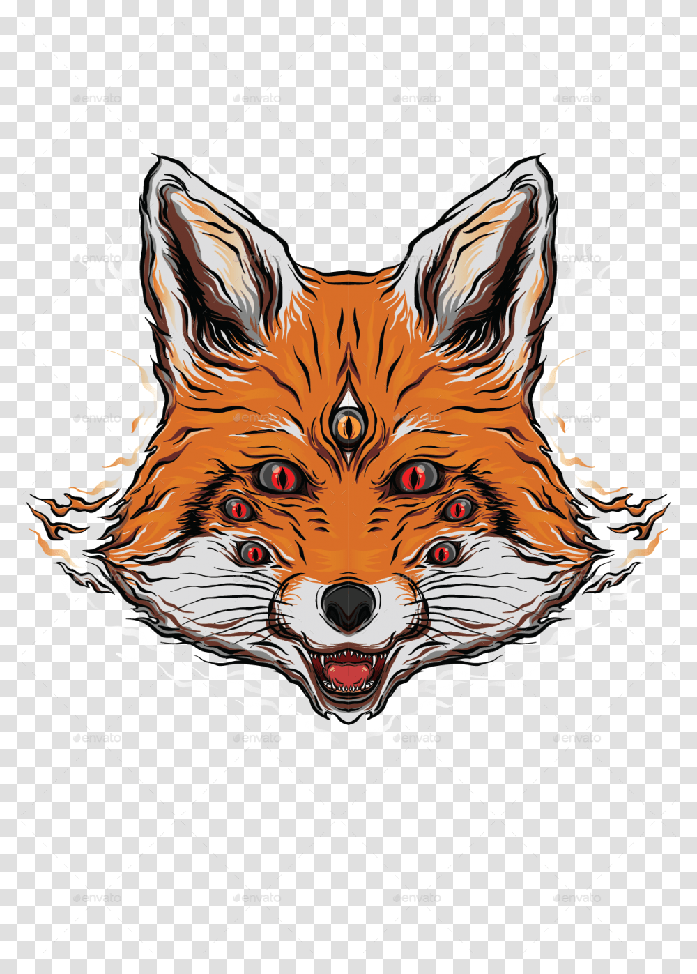 Detail Fox Vector Png Nomer 41