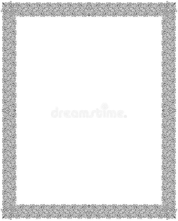 Detail Frame Batik Vector Nomer 44