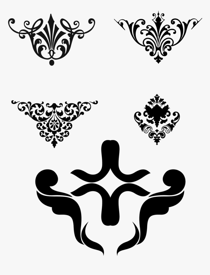 Detail Frame Batik Vector Nomer 6