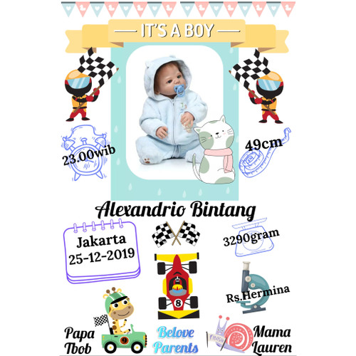 Detail Frame Bayi Baru Lahir Nomer 19