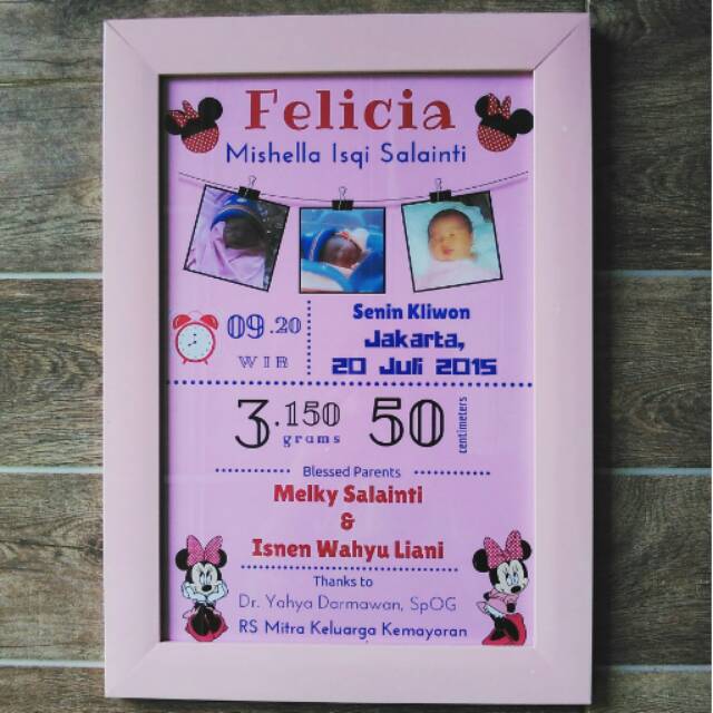 Detail Frame Bayi Baru Lahir Nomer 5