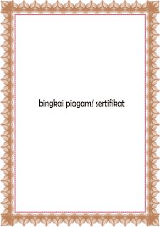 Detail Frame Bingkai Sertifikat Nomer 23