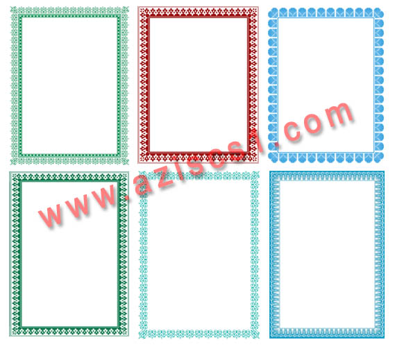 Detail Frame Bingkai Sertifikat Nomer 43