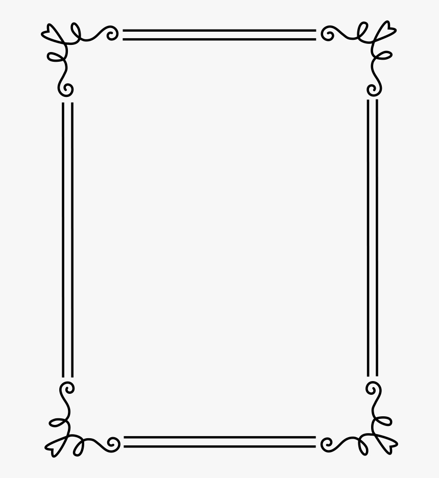 Detail Frame Border Vector Free Download Nomer 13