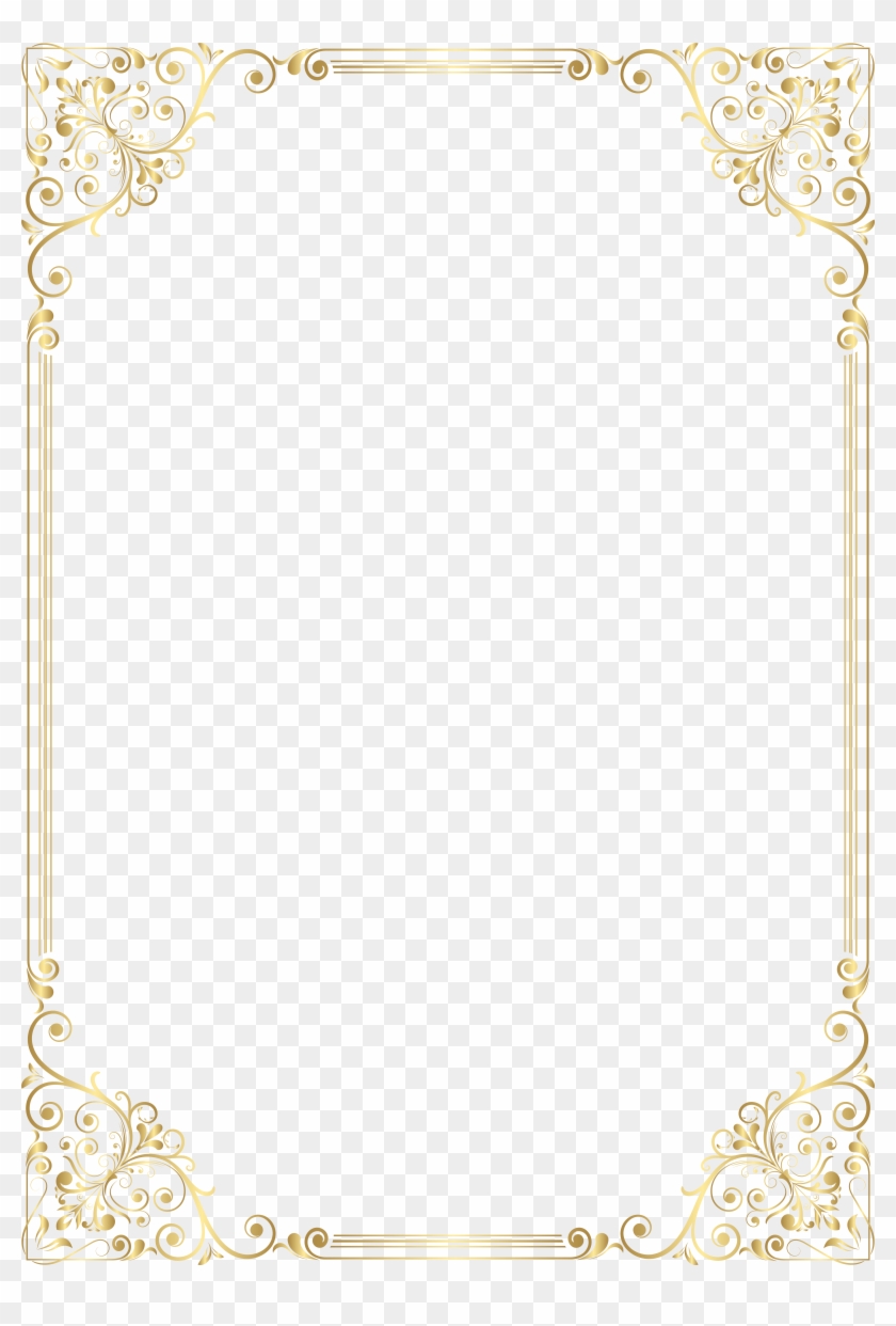 Detail Frame Border Vector Free Download Nomer 27