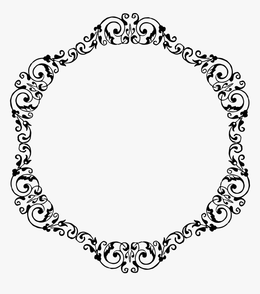 Detail Frame Border Vector Free Download Nomer 32