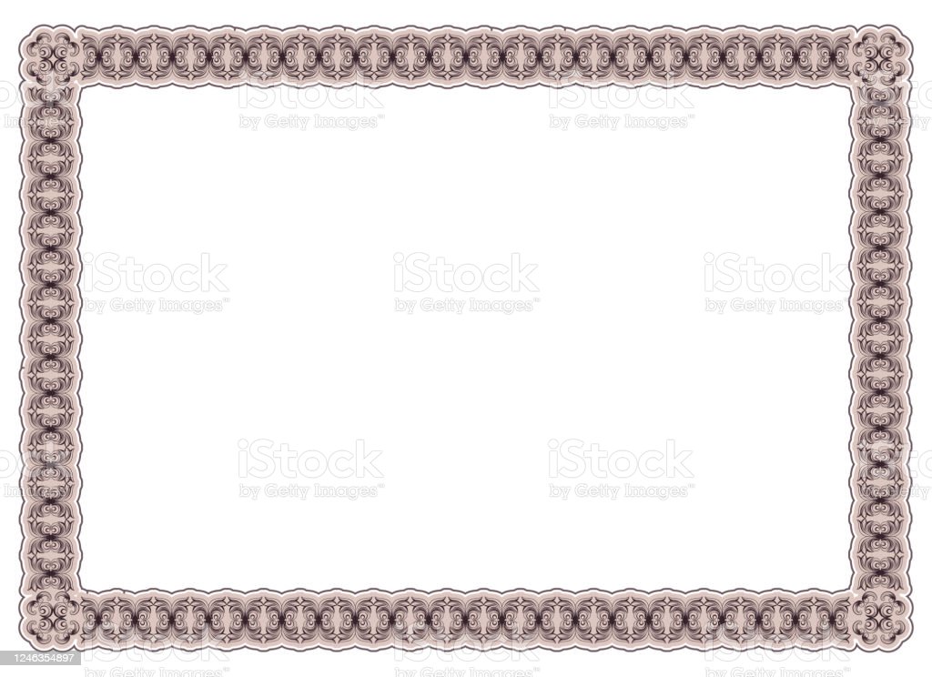 Detail Frame Border Vector Free Download Nomer 45