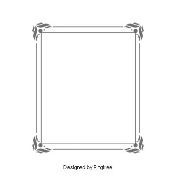 Detail Frame Border Vector Free Download Nomer 48