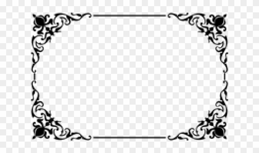 Detail Frame Border Vector Png Nomer 15