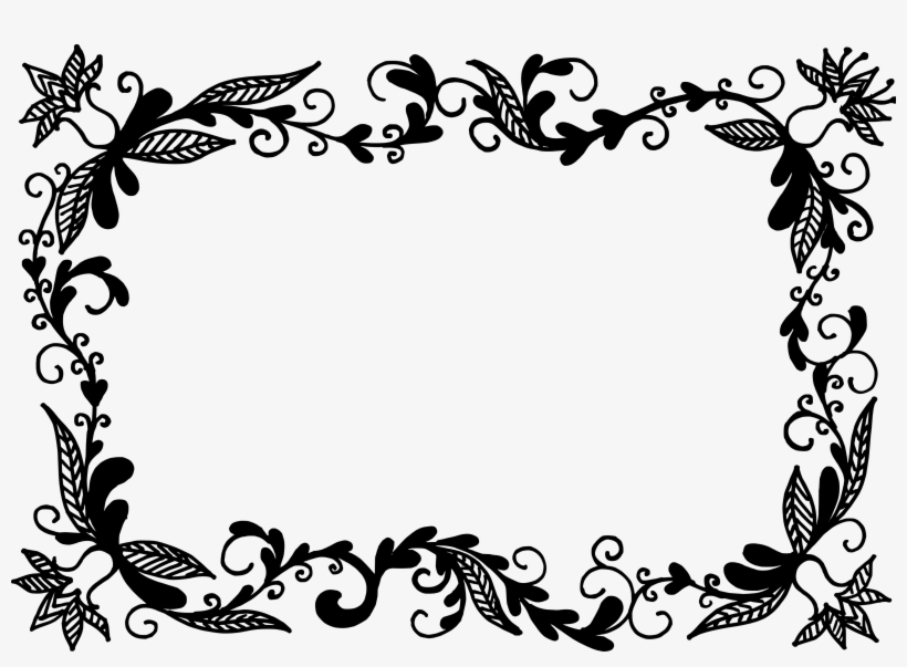 Detail Frame Border Vector Png Nomer 20