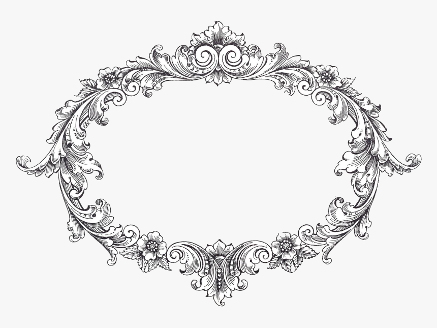 Detail Frame Border Vector Png Nomer 30
