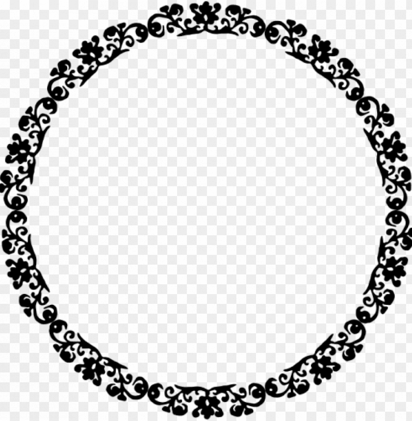 Detail Frame Border Vector Png Nomer 31