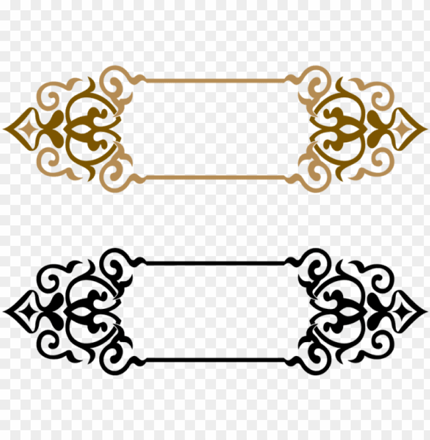 Detail Frame Border Vector Png Nomer 5