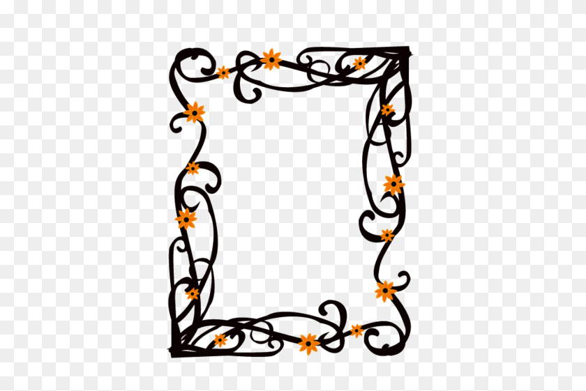 Detail Frame Border Vector Png Nomer 43