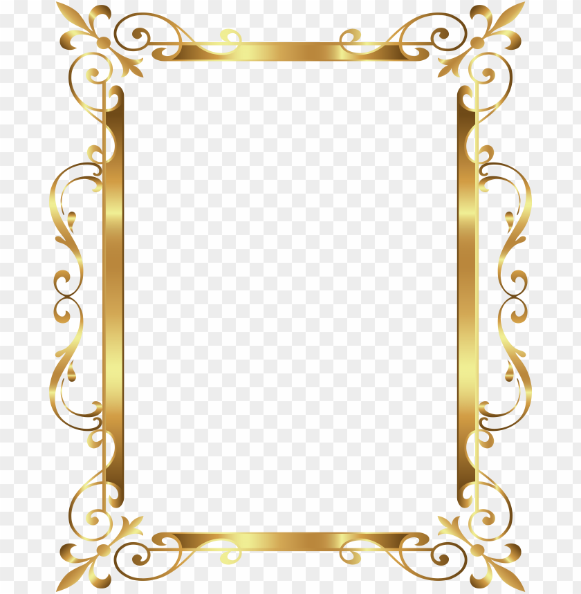 Detail Frame Border Vector Png Nomer 45
