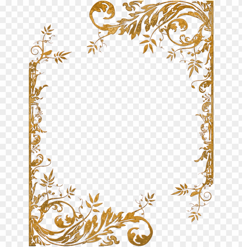 Detail Frame Border Vector Png Nomer 48