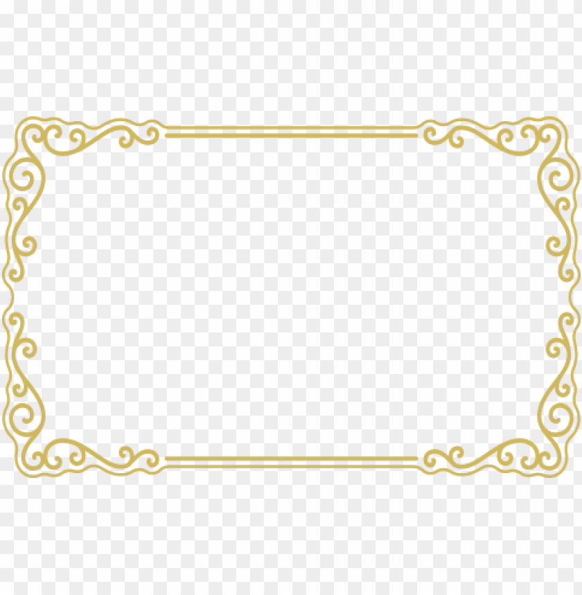 Detail Frame Border Vector Png Nomer 55