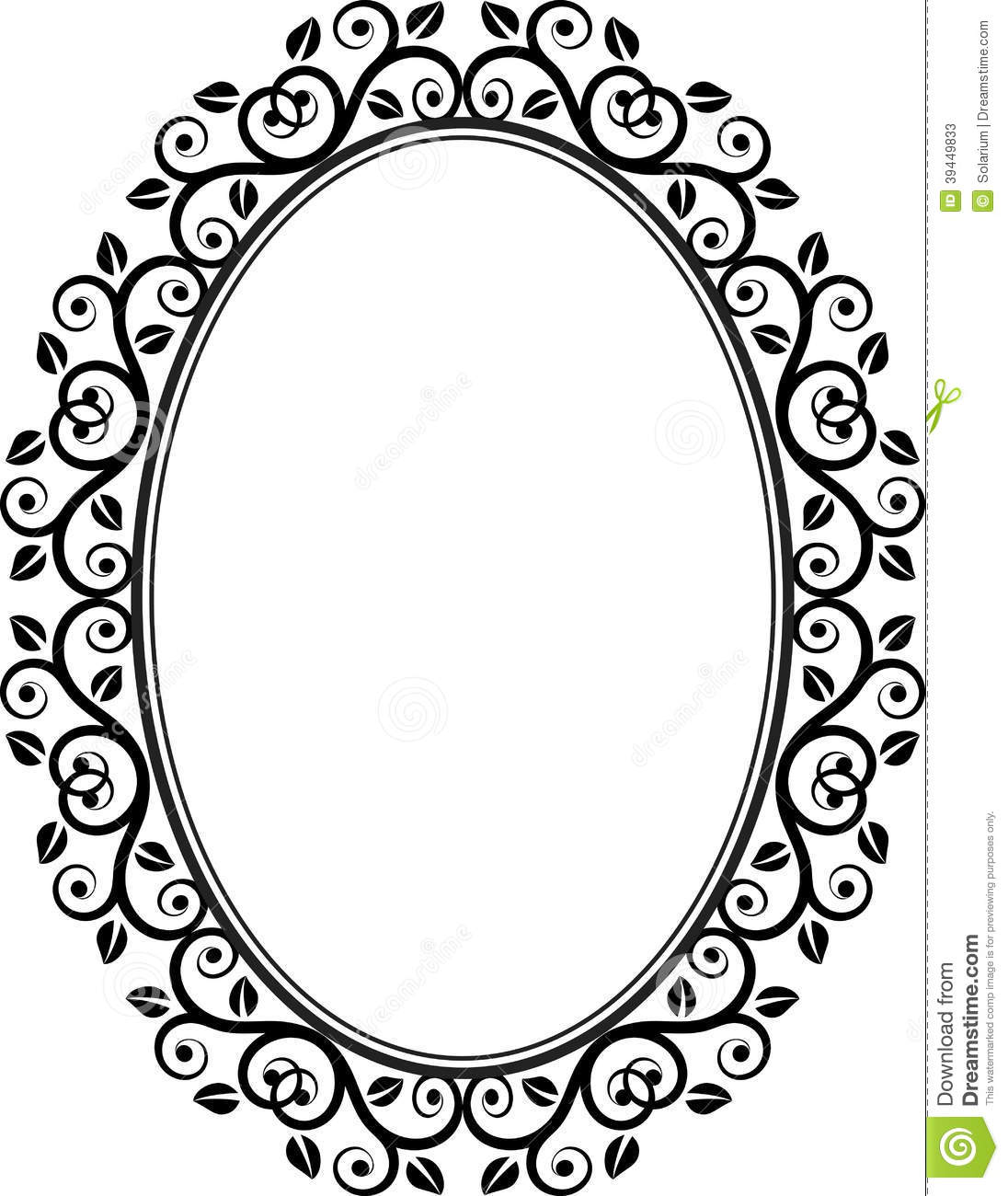 Detail Frame Bulat Vector Nomer 32