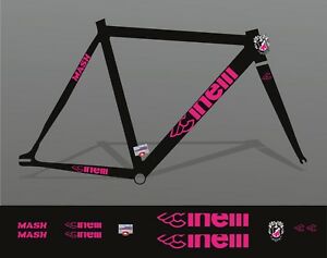 Detail Frame Cinelli Mash Nomer 9