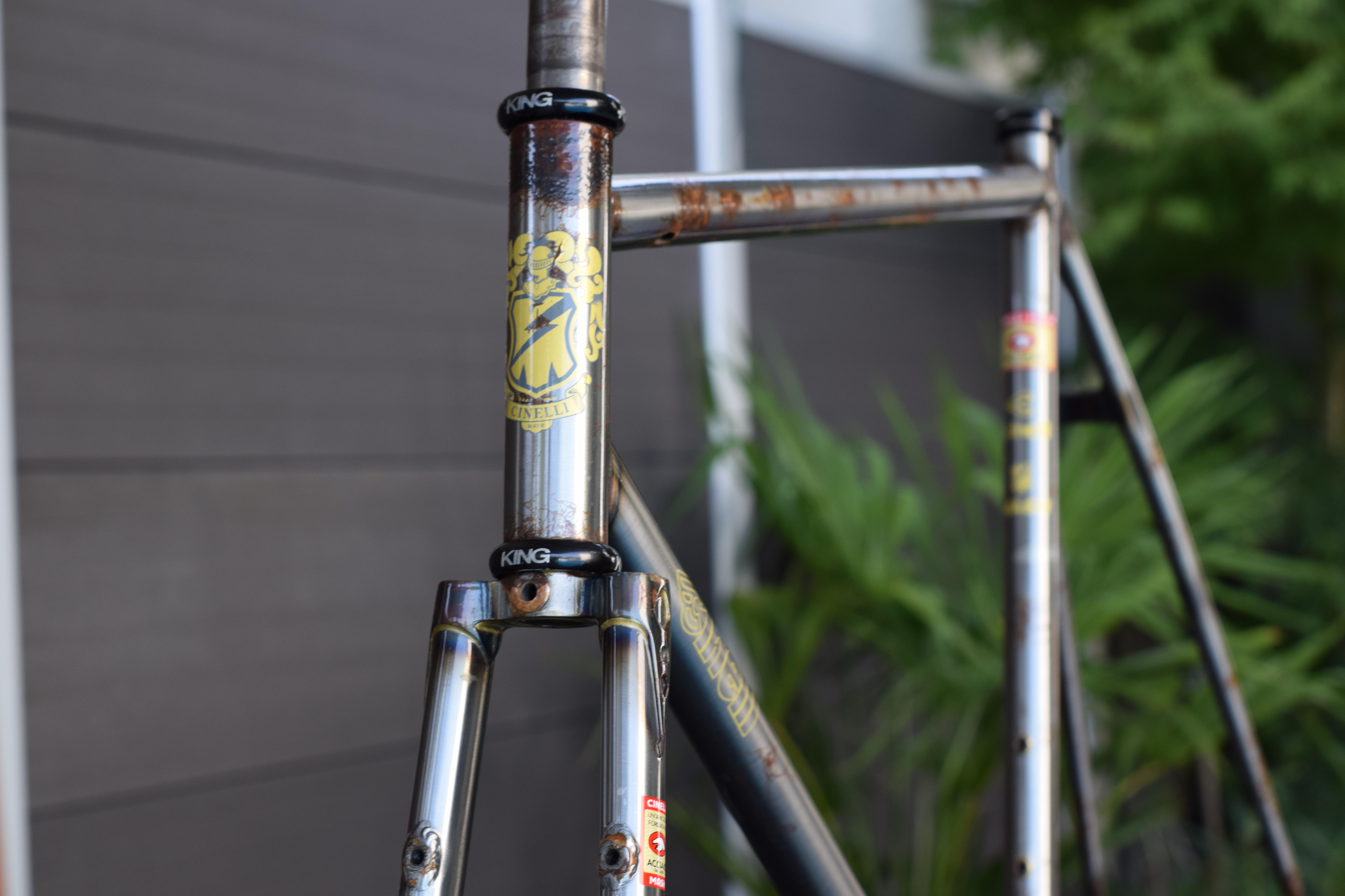 Detail Frame Cinelli Mash Nomer 18