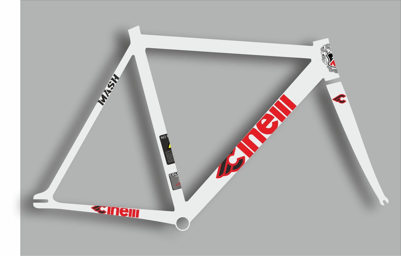 Detail Frame Cinelli Mash Nomer 32