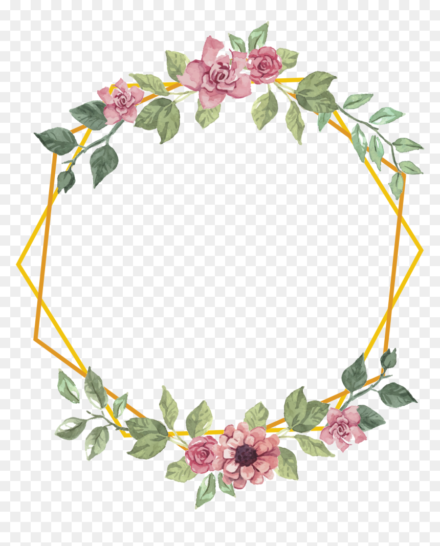 Detail Frame Floral Png Nomer 21