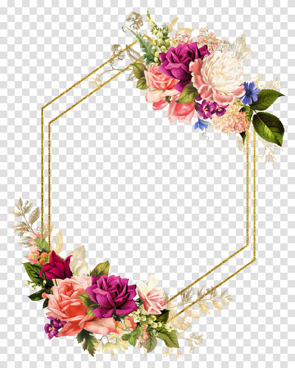 Detail Frame Floral Png Nomer 6