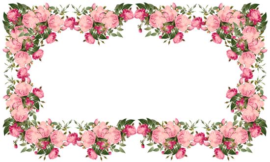 Detail Frame Flower Design Nomer 18