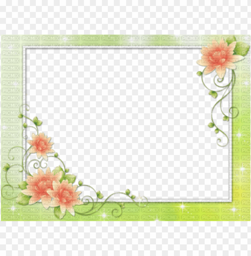 Detail Frame Flower Design Nomer 31