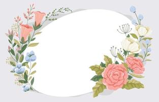 Detail Frame Flower Vector Nomer 15