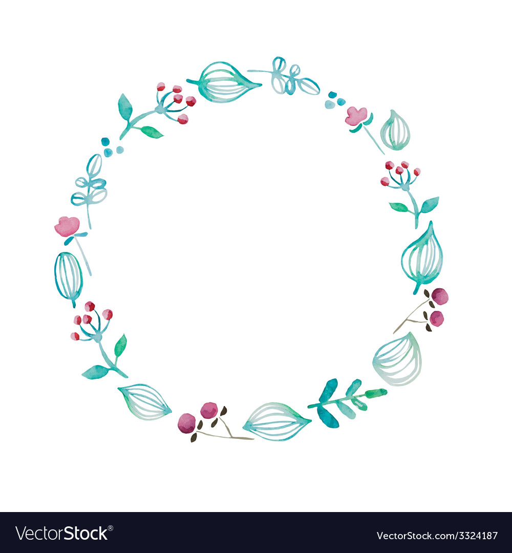 Detail Frame Flower Vector Nomer 27