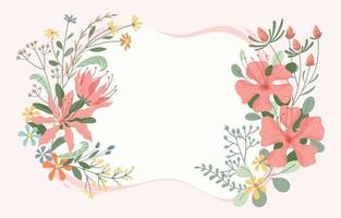 Detail Frame Flower Vector Nomer 36