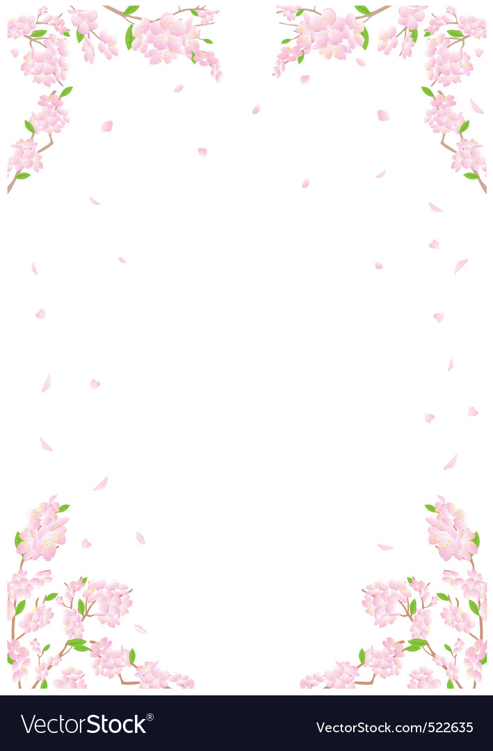 Detail Frame Flower Vector Nomer 37