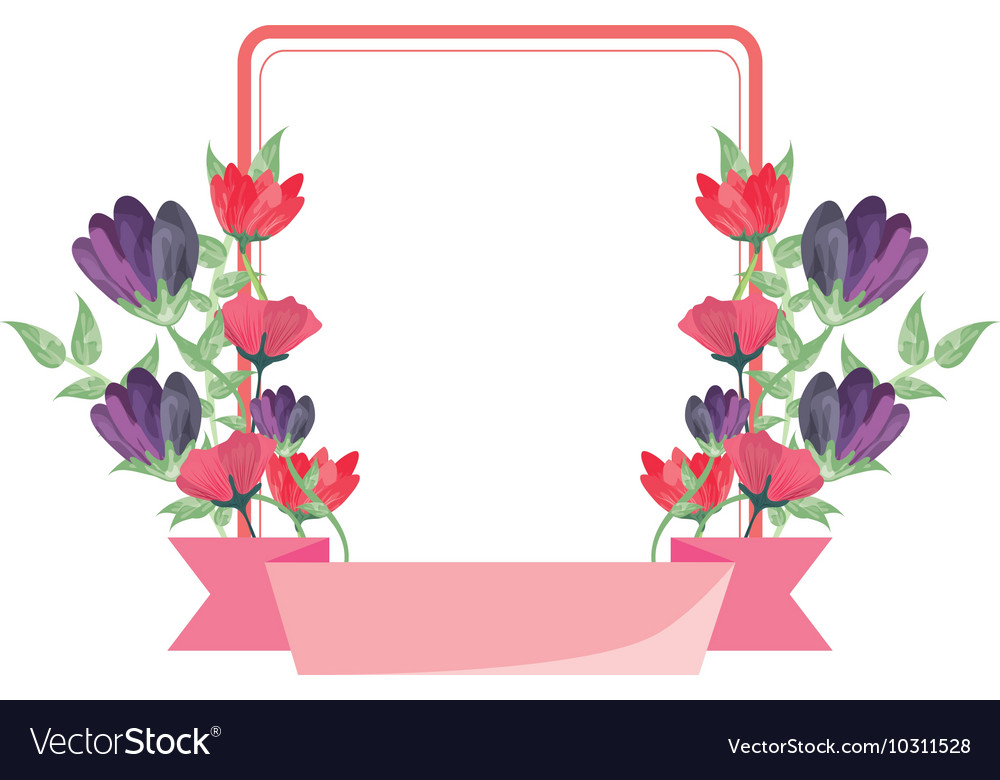 Detail Frame Flower Vector Nomer 52