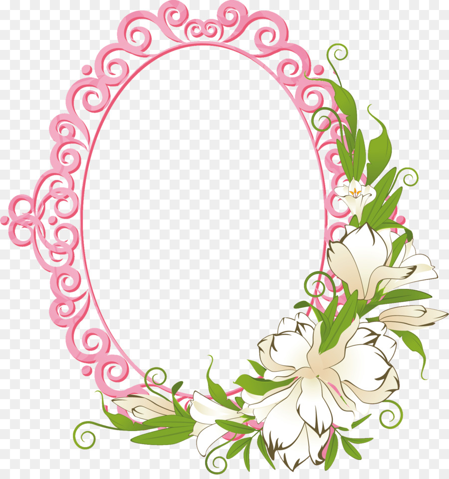 Detail Frame Flowers Png Nomer 34