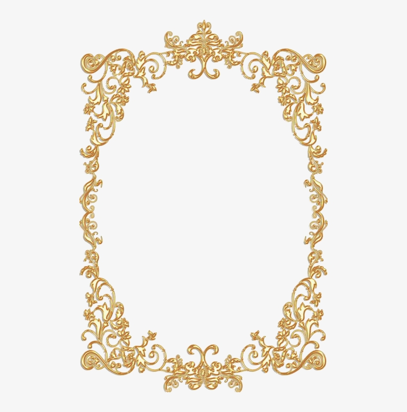 Detail Frame Gold Nomer 43